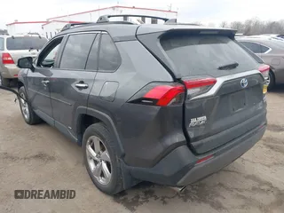 2020 Toyota RAV4 Hybrid Limited with VIN 4T3DWRFV9LU008881, listed as a IAAI auction lot 41672085 with 39,557 mi miles. Bid and sale history available at carsss.com. Image 3.