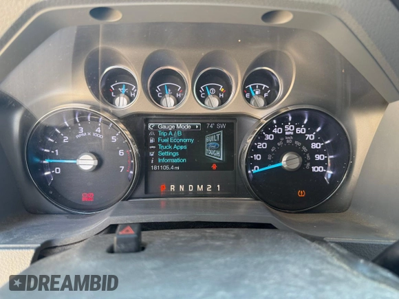 2014 Ford F-350 XL with VIN 1FT8W3B65EEB15837, listed as a Copart auction lot 54419515 with 181,105 mi miles and Clean Title. Bid and sale history available at DreamBid. Image 8.