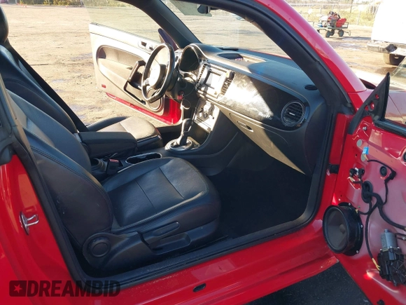 2017 Volkswagen Beetle 1.8T Fleet with VIN 3VWF17AT8HM609304, listed as a IAAI auction lot 41239011 with 68,318 mi miles. Bid and sale history available at carsss.com. Image 5.
