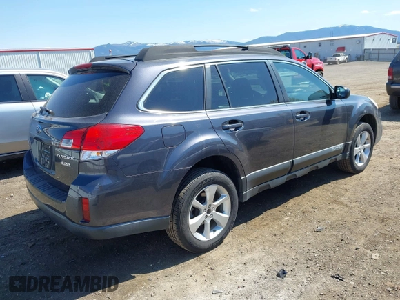 2013 Subaru Outback Premium with VIN 4S4BRBGC0D3272509, listed as a IAAI auction lot 42065534 with 155,500 mi miles and . Bid and sale history available at DreamBid. Image 4.