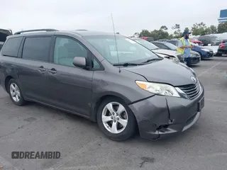 2012 Toyota Sienna LE AAS with VIN 5TDKK3DC0CS236786, listed as a IAAI auction lot 42401816 with 219,738 mi miles and . Bid and sale history available at DreamBid. Image 1.