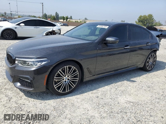 2017 BMW 5 Series 540i with VIN WBAJE5C32HG915361, listed as a Copart auction lot 59996755 with 45,421 mi miles and Salvage title. Bid and sale history available at DreamBid. Image 1.