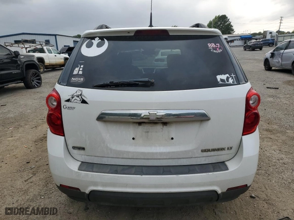 2012 Chevrolet Equinox LT w/1LT with VIN 2GNALDEK7C1180882, listed as a Copart auction lot 51837435 with 175,764 mi miles and Salvage Title. Bid and sale history available at carsss.com. Image 6.