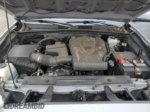 2021 Toyota Tacoma SR with VIN 3TMCZ5AN4MM402889, listed as a Copart auction lot 59942695 with 61,504 mi miles and Salvage title. Bid and sale history available at DreamBid. Image 11.
