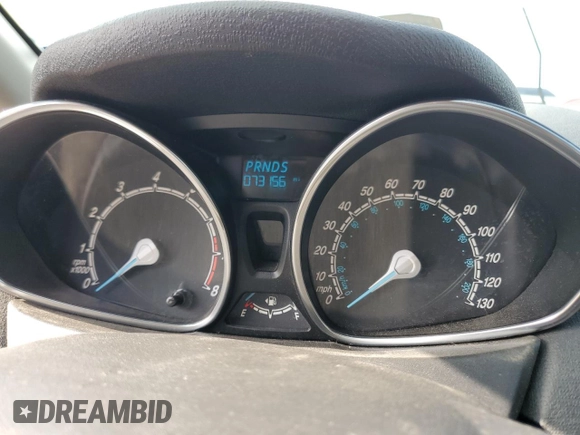 2019 Ford Fiesta SE z VIN 3FADP4EJ0KM155367, wystawiony jako Copart lot #55058265 z przebiegiem 73 156 mil mil oraz Szkoda całkowita • Salvage title. Historia ofert i sprzedaży dostępna na DreamBid. Obrazek 9.