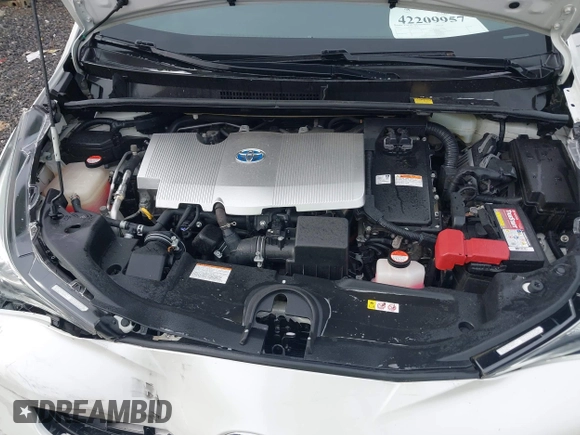 2016 Toyota Prius Two z VIN JTDKBRFUXG3519518, wystawiony jako IAAI lot #42209957 z przebiegiem 55 089 mil mil oraz . Historia ofert i sprzedaży dostępna na DreamBid. Obrazek 10.