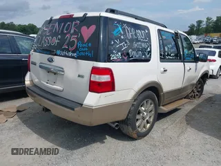 2011 Ford Expedition XLT with VIN 1FMJU1H54BEF07418, listed as a IAAI auction lot 42465469 with Not provided miles and . Bid and sale history available at DreamBid. Image 4.