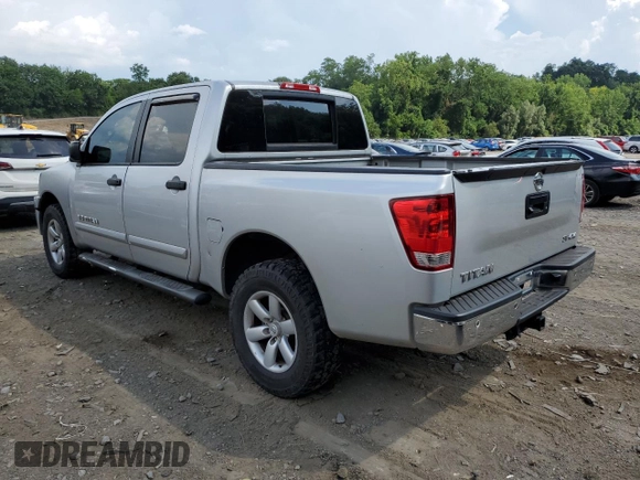 2013 Nissan Titan SV with VIN 1N6AA0EC6DN302015, listed as a Copart auction lot 42545235 with 242,993 mi miles and Non repairable. Bid and sale history available at DreamBid. Image 2.