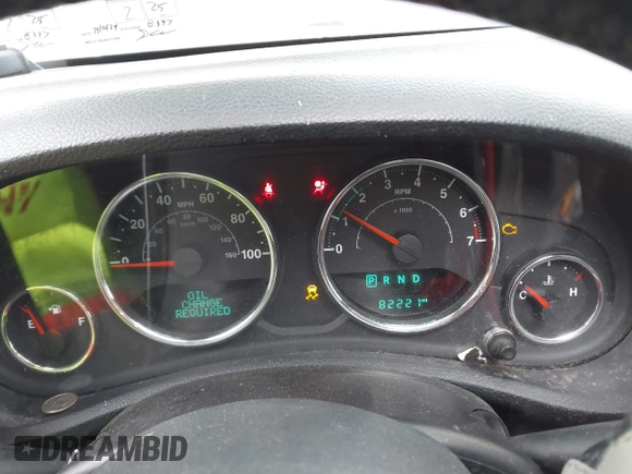 2014 Jeep Wrangler Sahara with VIN 1C4AJWBG9EL311477, listed as a IAAI auction lot 41884255 with 82,221 mi miles and . Bid and sale history available at carsss.com. Image 7.