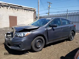 2018 Subaru Impreza with VIN 4S3GTAA69J1730998, listed as a Copart auction lot 53235735 with 86,636 mi miles and Salvage Title. Bid and sale history available at carsss.com. Image 1.