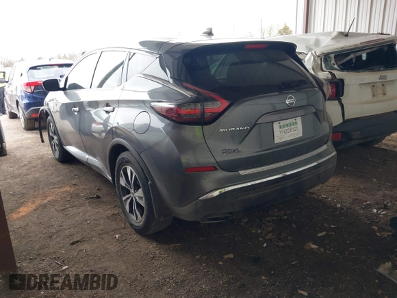 2019 Nissan Murano SL with VIN 5N1AZ2MJ5KN163608, listed as a IAAI auction lot 41774958 with 113,907 mi miles and . Bid and sale history available at DreamBid. Image 3.
