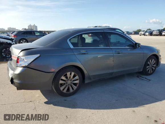 2012 Honda Accord EX with VIN 1HGCP2F7XCA010592, listed as a Copart auction lot 64539515 with 284,296 mi miles and Salvage title. Bid and sale history available at DreamBid. Image 3.