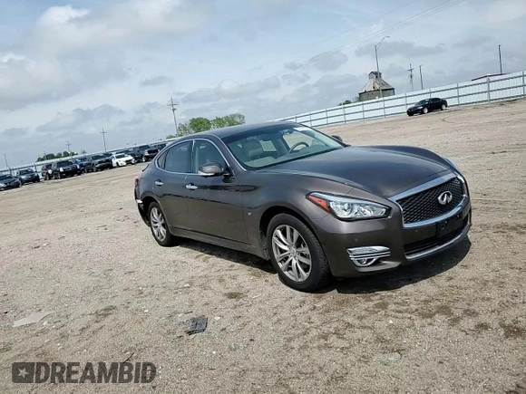 2019 Infiniti Q70 Luxe with VIN JN1BY1AR2KM585067, listed as a Copart auction lot 57527895 with 62,965 mi miles and Salvage title. Bid and sale history available at DreamBid. Image 13.