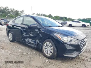 2022 Hyundai Accent SE с VIN 3KPC24A60NE172562, выставлен на аукционе Copart как лот 56331415 с пробегом 50 135 миль миль и Списание • Salvage title. История ставок и продаж доступна на DreamBid. Изображение 4.