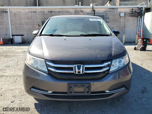 2014 Honda Odyssey EX with VIN 5FNRL5H42EB034422, listed as a Copart auction lot 48226825 with 150,423 mi miles and Clean Title. Bid and sale history available at carsss.com. Image 5.