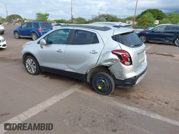 2018 Buick Encore Preferred with VIN KL4CJASB7JB646523, listed as a IAAI auction lot 41503826 with 80,760 mi miles and . Bid and sale history available at carsss.com. Image 3.
