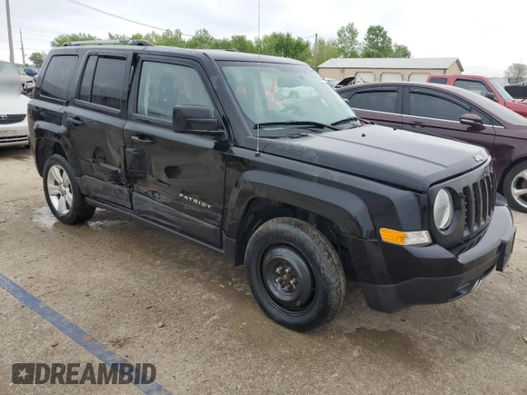 2014 Jeep Patriot Limited with VIN 1C4NJRCB7ED801688, listed as a Copart auction lot 55704485 with 107,867 mi miles and Salvage title. Bid and sale history available at DreamBid. Image 4.