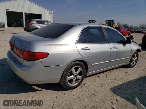 2005 Honda Accord EX with VIN 1HGCM56735A141182, listed as a Copart auction lot 48768305 with 195,948 mi miles and Salvage Title. Bid and sale history available at DreamBid. Image 3.