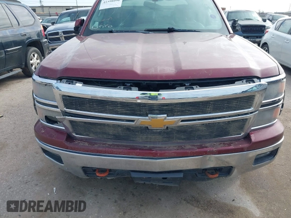 2015 Chevrolet Silverado 1500 LT with VIN 3GCUKREC0FG261927, listed as a IAAI auction lot 41598096 with Not Provided miles and . Bid and sale history available at DreamBid. Image 6.