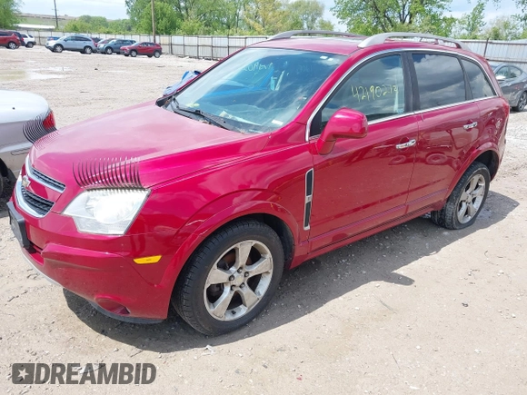2014 Chevrolet Captiva Sport LTZ z VIN 3GNAL4EK8ES609342, wystawiony jako IAAI lot #42190213 z przebiegiem 129 654 mil mil oraz . Historia ofert i sprzedaży dostępna na DreamBid. Obrazek 2.