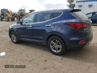 2017 Hyundai Santa Fe 2.4L with VIN 5XYZTDLB0HG452619, listed as a Copart auction lot 60617725 with 100,545 mi miles and Salvage title. Bid and sale history available at DreamBid. Image 2.