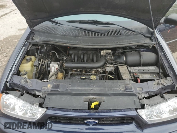 1998 Ford Windstar LX with VIN 2FMZA5146WBC36500, listed as a Copart auction lot 57662025 with 143,017 mi miles and Salvage title. Bid and sale history available at DreamBid. Image 12.