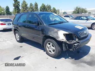 2003 Lexus RX 300 with VIN JTJHF10U930303158, listed as a IAAI auction lot 42731775 with Not provided miles and . Bid and sale history available at DreamBid. Image 1.