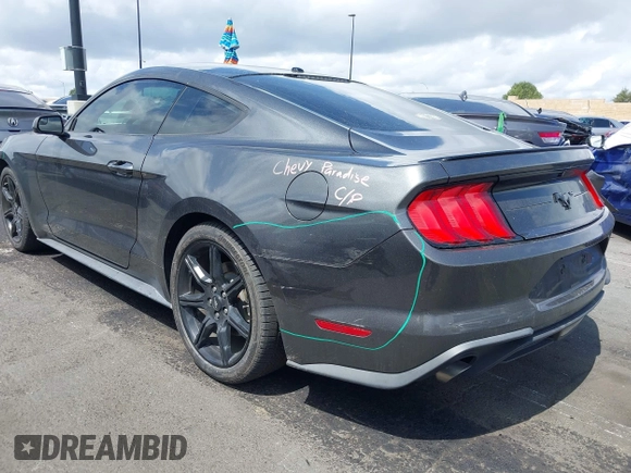 2019 Ford Mustang EcoBoost with VIN 1FA6P8TH6K5202441, listed as a IAAI auction lot 41896129 with 49,882 mi miles and . Bid and sale history available at carsss.com. Image 3.