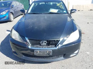 2009 Lexus IS with VIN JTHCK262795033670, listed as a IAAI auction lot 42001440 with 151,107 mi miles. Bid and sale history available at carsss.com. Image 6.