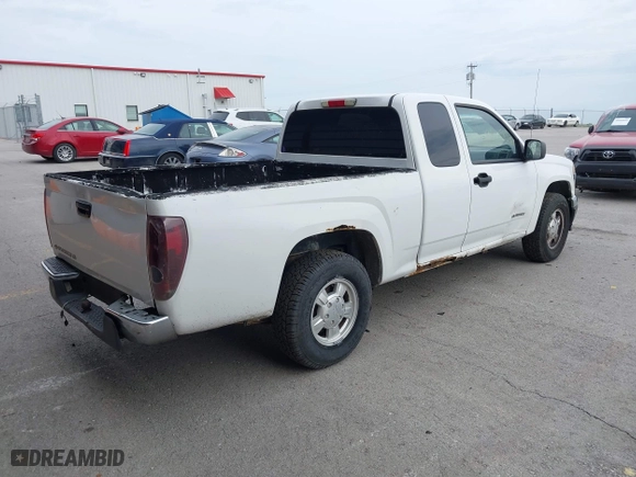2005 Chevrolet Colorado LS ZQ8 with VIN 1GCCS196558110152, listed as a IAAI auction lot 42058390 with 264,742 mi miles. Bid and sale history available at carsss.com. Image 4.