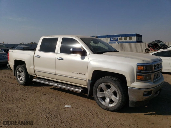2015 Chevrolet Silverado 1500 LTZ with VIN 3GCUKSEJ8FG320597, listed as a Copart auction lot 75502344 with 149,844 mi miles and Salvage Title. Bid and sale history available at carsss.com. Image 4.