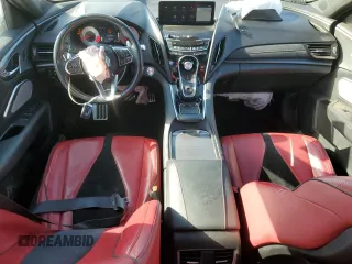 2021 Acura RDX w/A-Spec Package with VIN 5J8TC2H60ML031795, listed as a Copart auction lot 52299185 with 81,351 mi miles and Salvage Title. Bid and sale history available at DreamBid. Image 8.