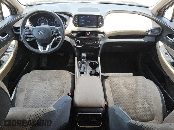 2019 Hyundai Santa Fe SE z VIN 5NMS23ADXKH084868, wystawiony jako Copart lot #60261855 z przebiegiem 137 843 mil mil oraz Czysty tytuł • Clean title. Historia ofert i sprzedaży dostępna na DreamBid. Obrazek 8.
