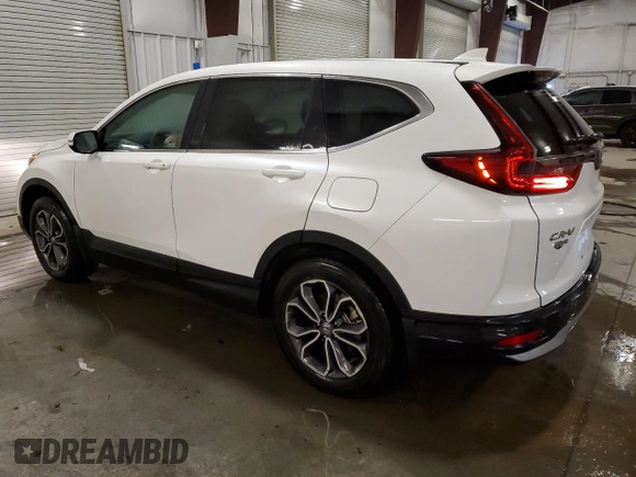 2022 Honda CR-V EX z VIN 7FARW2H56NE022759, wystawiony jako Copart lot #43009345 z przebiegiem 24 034 mil mil oraz Nie do naprawy • Non repairable. Historia ofert i sprzedaży dostępna na DreamBid. Obrazek 2.