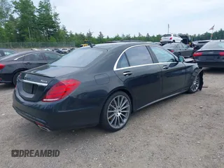 2015 Mercedes-Benz S 550 with VIN WDDUG8FB7FA162558, listed as a IAAI auction lot 42470086 with 104,992 mi miles and . Bid and sale history available at DreamBid. Image 4.