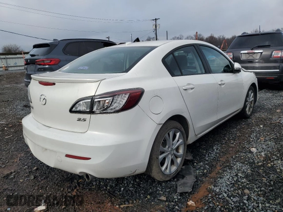 2010 Mazda 3 S Grand Touring with VIN JM1BL1S63A1150039, listed as a Copart auction lot 85207464 with 111,620 mi miles and Salvage Title. Bid and sale history available at DreamBid. Image 3.