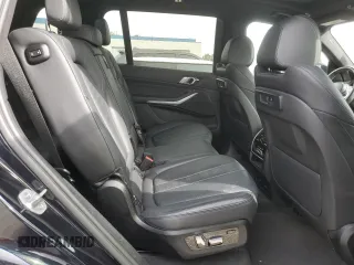 2022 BMW X7 xDrive40i with VIN 5UXCW2C00N9M54284, listed as a Copart auction lot 46675775 with 37,386 mi miles and Salvage Title. Bid and sale history available at carsss.com. Image 11.