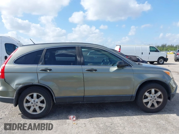 2008 Honda CR-V EX with VIN JHLRE38508C016254, listed as a IAAI auction lot 42112163 with 216,618 mi miles and . Bid and sale history available at carsss.com. Image 6.