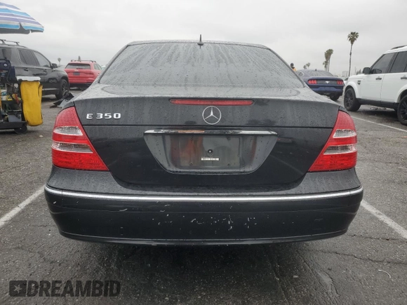 2006 Mercedes-Benz E 350 with VIN WDBUF56J96A810239, listed as a Copart auction lot 50740995 with 84,791 mi miles and Salvage Title. Bid and sale history available at DreamBid. Image 6.