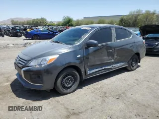 2024 Mitsubishi Mirage ES with VIN ML32FUFJ5RHF10217, listed as a Copart auction lot 62587135 with 24,375 mi miles and Salvage title. Bid and sale history available at DreamBid. Image 1.