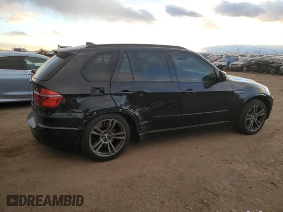 2012 BMW X5 M with VIN 5YMGY0C53CLK27952, listed as a Copart auction lot 81315264 with 90,187 mi miles and Salvage Title. Bid and sale history available at carsss.com. Image 3.