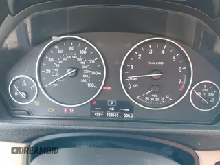 2013 BMW 3 Series 328i with VIN WBA3C1C58DK103904, listed as a IAAI auction lot 41590683 with 108,615 mi miles. Bid and sale history available at carsss.com. Image 7.