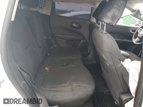 2018 Jeep Compass Sport с VIN 3C4NJDAB4JT190979, выставлен на аукционе Copart как лот 37132794 с пробегом Не указан миль и Списание • Salvage title. История ставок и продаж доступна на DreamBid. Изображение 11.
