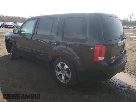 2013 Honda Pilot EX-L with VIN 5FNYF4H66DB072393, listed as a Copart auction lot 51377505 with 185,106 mi miles and Salvage Title. Bid and sale history available at carsss.com. Image 2.