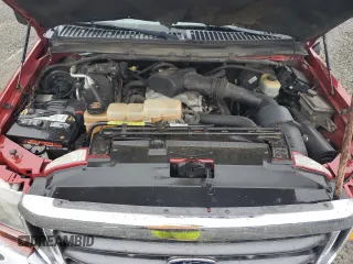 2001 Ford Super Duty F-250 XL with VIN 1FTNW21S41EB76120, listed as a Copart auction lot 84878124 with 227,360 mi miles and Salvage Title. Bid and sale history available at carsss.com. Image 12.