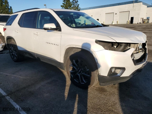 2019 Chevrolet Traverse RS with VIN 1GNERJKX2KJ208459, listed as a Copart auction lot 88147175 with 72,747 mi miles and Salvage Title. Bid and sale history available at carsss.com. Image 4.