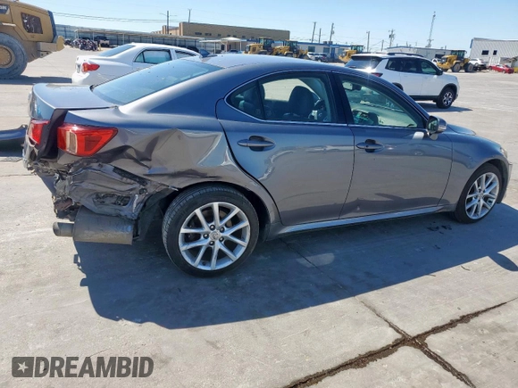 2012 Lexus IS 250 z VIN JTHCF5C29C2035648, wystawiony jako Copart lot #54065265 z przebiegiem 175 035 mil mil oraz Szkoda całkowita • Salvage title. Historia ofert i sprzedaży dostępna na DreamBid. Obrazek 3.