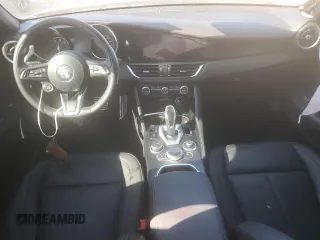2022 Alfa Romeo Giulia with VIN ZARFAMAN1N7662764, listed as a Copart auction lot 73142704 with Not provided miles and Salvage title. Bid and sale history available at DreamBid. Image 8.