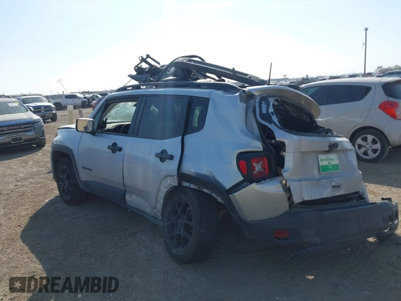 2019 Jeep Renegade Limited with VIN ZACNJAB15KPK17018, listed as a IAAI auction lot 41578297 with 53,640 mi miles and . Bid and sale history available at DreamBid. Image 14.