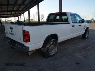 2007 Dodge Ram 2500 SLT with VIN 3D7KS28C87G734474, listed as a IAAI auction lot 41718467 with 293,013 mi miles. Bid and sale history available at carsss.com. Image 4.